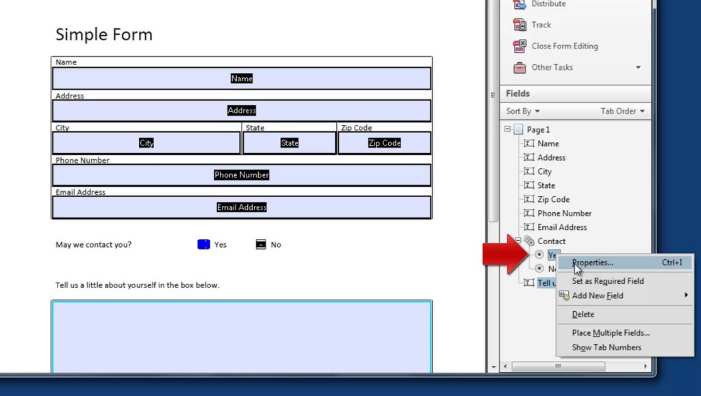 pdf add field